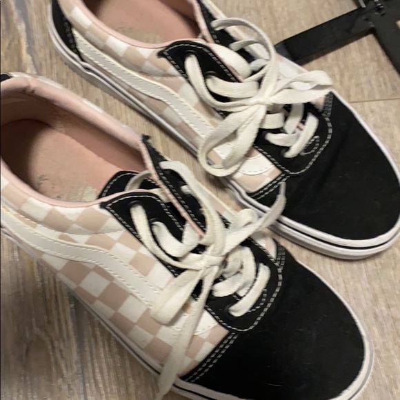 Pink Check Vans - Picture 2 of 10